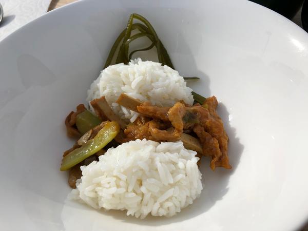 Pork n Rice - How to make a HK boy happy.